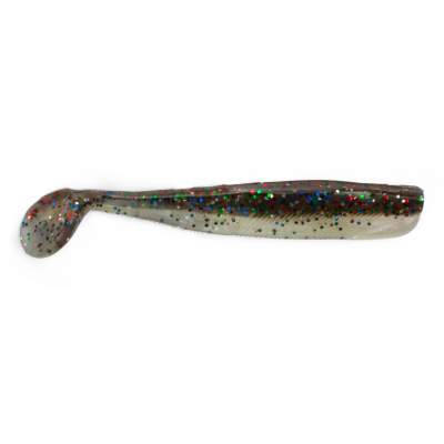 Angel Domäne Action Shad O-Tail, 7,5cm, Pearl Black glitter 7,5cm - Pearl Black glitter - 1Stück