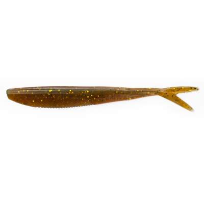 Angel Domäne Action Shad V-Tail, 12,0cm, Motoroil Goldglitter, - 12,0cm - Motoroil Goldglitter - 1Stück