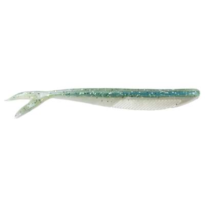Angel Domäne Action Shad V-Tail, 8,5cm, Pearl Blue glitter 8,5cm - Pearl Blue glitter - 1Stück
