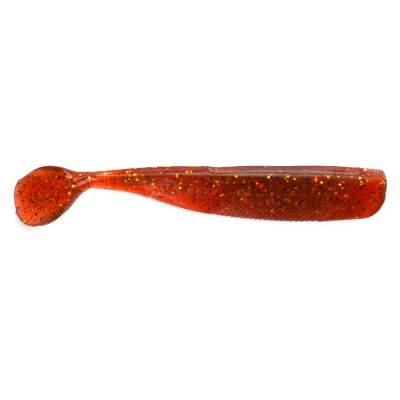 Angel Domäne Action Shad O-Tail, 8,5cm, Braun gold glitter 8,5cm - Braun gold glitter - 1Stück