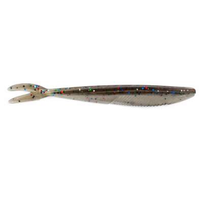 Angel Domäne Action Shad V-Tail, 8,5cm, Pearl Black glitter, - 8,5cm - Pearl Black glitter - 1Stück