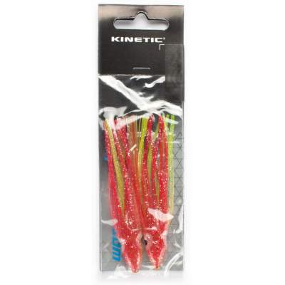 Kinetic Octopusse 8 rot/gelb 8cm - rot/gelb - 2Stück