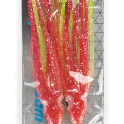 Kinetic Octopusse 8 rot/gelb 8cm - rot/gelb - 2Stück