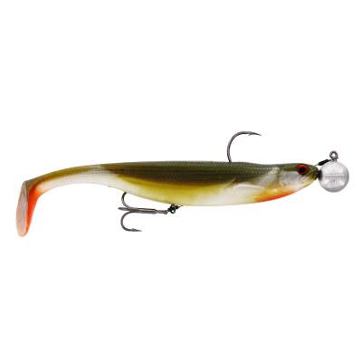 Westin ShadTeez Slim Rigged 'N Ready - Gummifisch 14cm - Bass Orange - 32g - 3 Stück