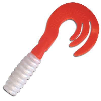 Blitz Pilker Jig Dreierschwanz Beifänger Twister 09/06 10cm 10cm - perlmutt/japanrot - 1Stück