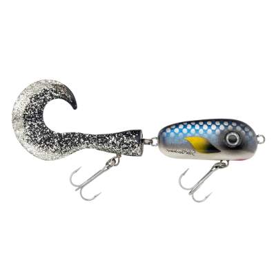 Svartzonker Sweden Junior Tailbait Jerkbait - Hybridköder 49g - Steel Blue C23