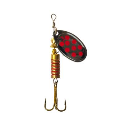 Roy Fishers Classic Spinner Gr.3 6,5g Silber mit roten Punkten Silber mit roten Punkten - 6,5g - Gr.3 - 1Stück