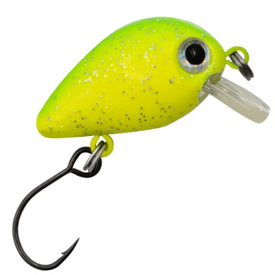 Troutlook Trout Crank, 2,5cm - 1,6g - Chartreuse