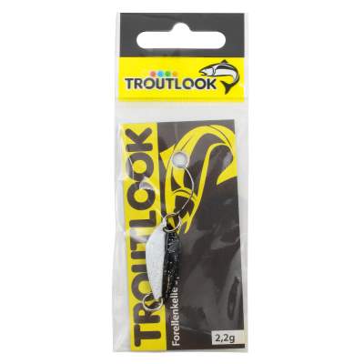 Troutlook Forellenkelle Spoon 2,2g - black/white