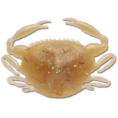 Berkley Gulp Saltwater Peeler Crab/Krabben 5 AG, 5cm - amber glow - 5Stück
