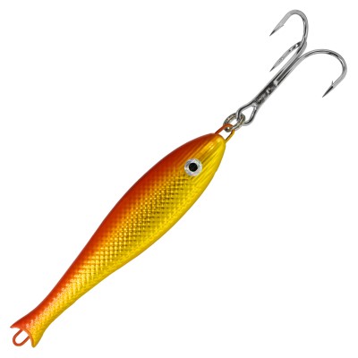 Team Deep Sea Ostsee Killer bleifrei Pilker 80g - Gold/Orange - 1 Stück