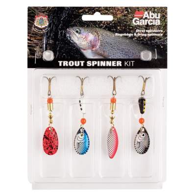 ABU Garcia Kunstköder Set Trout (Forelle) Spinner 4 Stück Trout Spinner - 4Stück