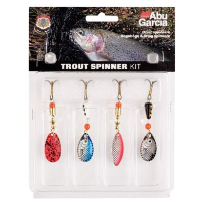 ABU Garcia Kunstköder Set Trout (Forelle) Spinner 4 Stück, Trout Spinner - 4Stück