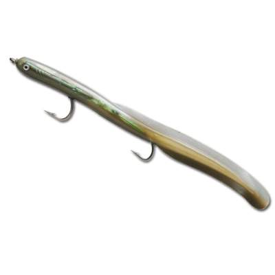 Berkley Powerbait SW Eel POS, - 20cm - pearl olive shad - 3Stück