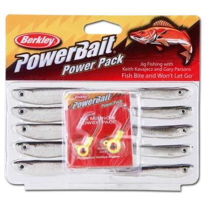 Berkley Powerbait KuPs Jig Minnow Kit BS, - black shad - 1Stück