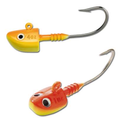 Berkley Powerjig 17 fluo orange/gelb - 17,5g - Gr.3/0 - 5Stück