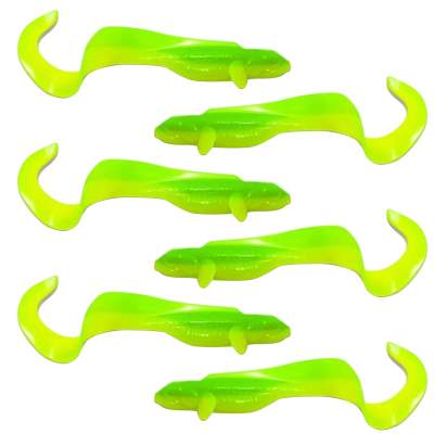 Kanalgratis Nettel Mini 11cm - Limetreuse - 6g - 6 Stück