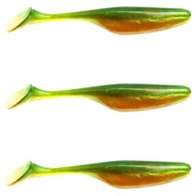 Kanalgratis Monkey Shad Gummifische 14cm - Kiwi Bite - 22g - 3 Stück