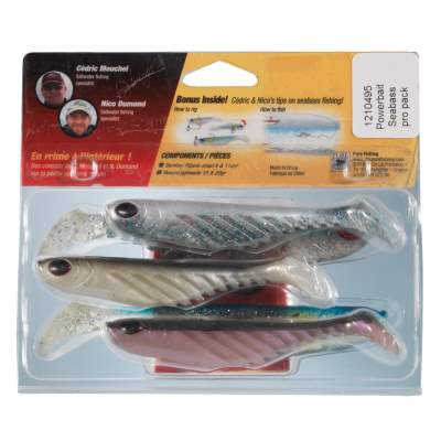 Berkley Gummifisch Powerbait Giant Ripple Shad 16cm Ocean, - 16cm - Ocean - 3Stück