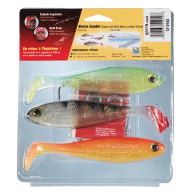 Berkley Powerbait - Pike Mullet Kit, 15cm - sortiert - 7+14+21g - 3Stück