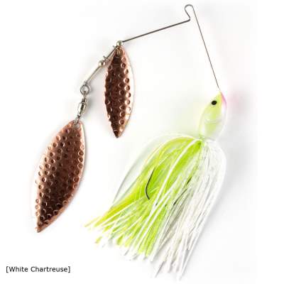 Berkley Powerbait Dark Zone Spinnerbait, 1/2oz W/CH 14 white chartreuse - 14g - 1Stück