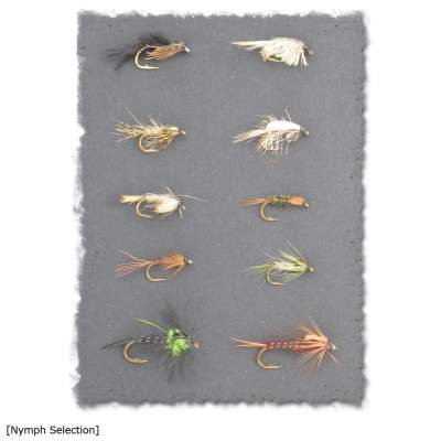 X-Version Fly Fliegenset: NYMPH SELECTION 10Stück