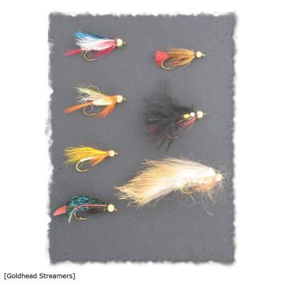 X-Version Fly Fliegenset: GOLDHEAD STREAMERS, - 7Stück