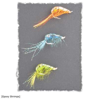 X-Version Fly Fliegenset: EPOXY SHRIMPS, - 3Stück