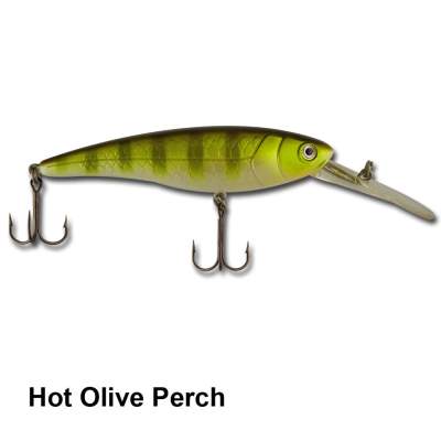 Fox Predator Raider XDD Wobbler 12 HOP, - 12cm - Hot Olive Perch - 39g - 1Stück