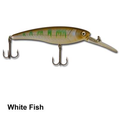 Fox Predator Raider XDD Wobbler 12 WF, - 12cm - White Fish - 39g - 1Stück