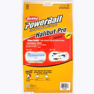 Berkley Powerbait - Halibut Pro Pack Mackerel 250, - 22cm - Mackerel - 250g - 2Stück