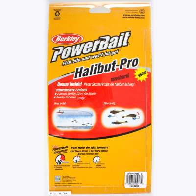 Berkley Powerbait - Halibut Pro Pack Firetiger 250, - 22cm - Firetiger - 250g - 2Stück