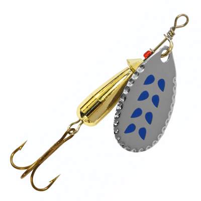 ABU Garcia Spinner Droppen 12g S (Silber/ Blau) S - 12g - 1Stück