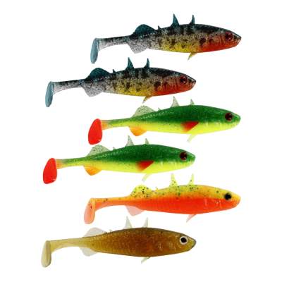 Westin Stanley the Stickleback, 7.5cm - Dark Water Mix - 4g - 6 Stück