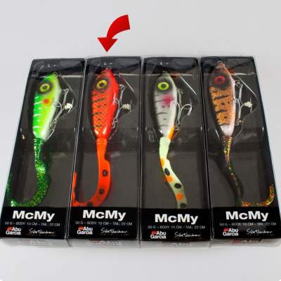 ABU Garcia Svartzonker Jerkbait McMy Tail 22cm 50g Farbe: Red/ Black 22cm - Red/Black - 50g - 1Stück