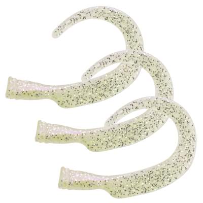 ABU Garcia Svartzonker Jerkbait McMy Tail Ersatzschwanz 3er Pack Farbe pearl white, pearl white - 3Stück