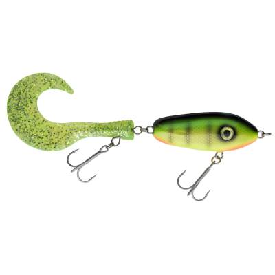 ABU Garcia Svartzonker Tailbait McMio Tail slow sinking 24cm 54g Fl/ Perch, 24cm - FI/Perch - 54g