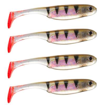 Berkley Gummifisch Gotam Shad 3 4 Stück 8,0cm Perch, 8cm - Perch - 4Stück