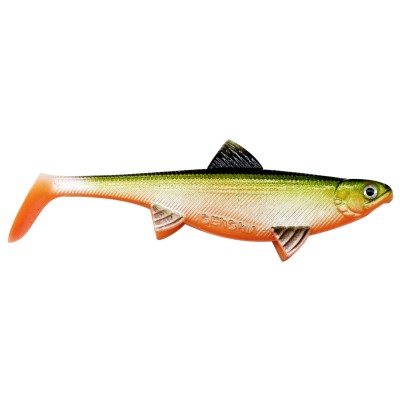 Senshu Real Fin Shad Gummifische 12cm - Orange Belly - 13g - 3 Stück