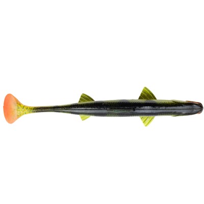 Senshu Real Fin Shad Gummifische 8cm - Shiny Tiger - 4g - 4 Stück