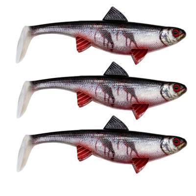 Senshu Real Fin Shad, 12cm - Bloody Baitfish - 13g - 3 Stück