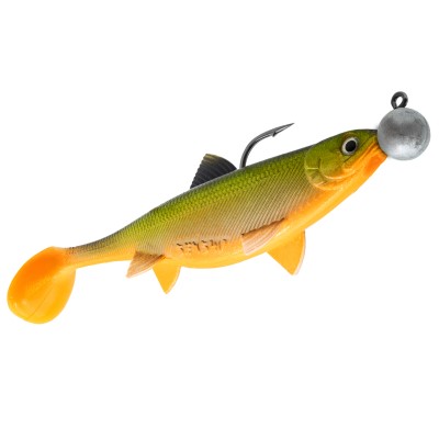 Senshu Real Fin Shad Ready2Catch Gummifische 8cm - Orange Belly - 11g - 4 Stück