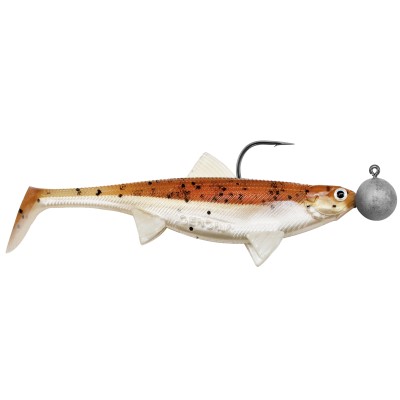 Senshu Real Fin Shad Ready2Catch Gummifische 8cm - Magic Motoroil - 11g - 4 Stück