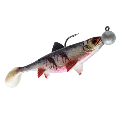 Senshu Real Fin Shad Ready2Catch, 12cm - Bloody Baitfish - 25g - 3 Stück