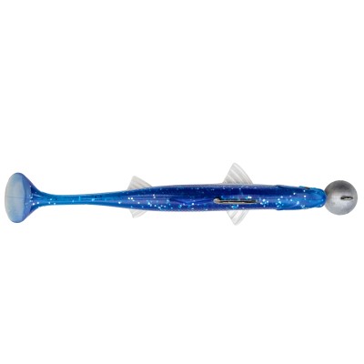 Senshu Real Fin Shad Ready2Catch, 12cm - Flaky Blue - 25g - 3 Stück