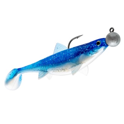 Senshu Real Fin Shad Ready2Catch, 12cm - Flaky Blue - 25g - 3 Stück