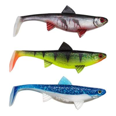 Senshu Real Fin Shad, 12cm - Mixed - 13g - 3 Stück