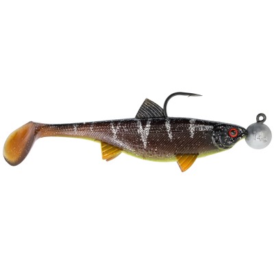 Senshu Real Fin Shad Ready2Catch, 12cm - Sunshine Brown - 25g - 3 Stück