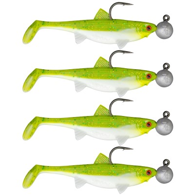 Senshu Real Fin Shad Ready2Catch Gummifische 8cm - Fruty - 11g - 4 Stück