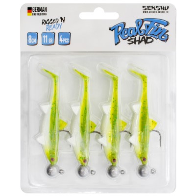 Senshu Real Fin Shad Ready2Catch, 8cm - Fruty - 11g - 4 Stück